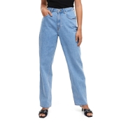 Picture of High Waisted Straight Leg Jeans