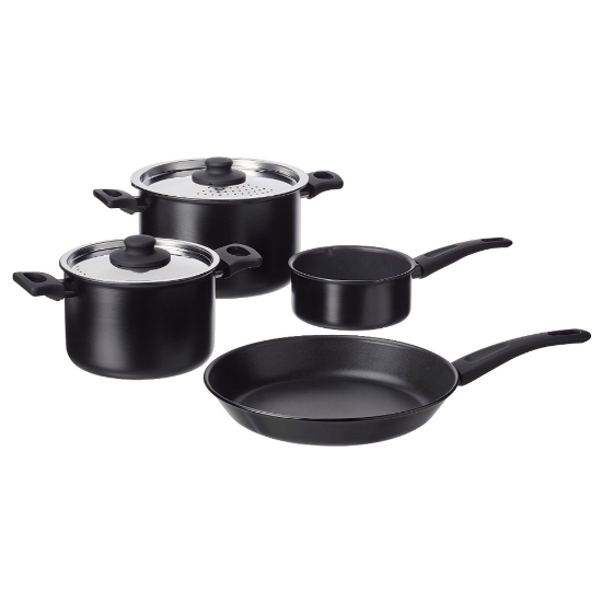 Picture of HEMLAGAD 6-piece Cookware Set